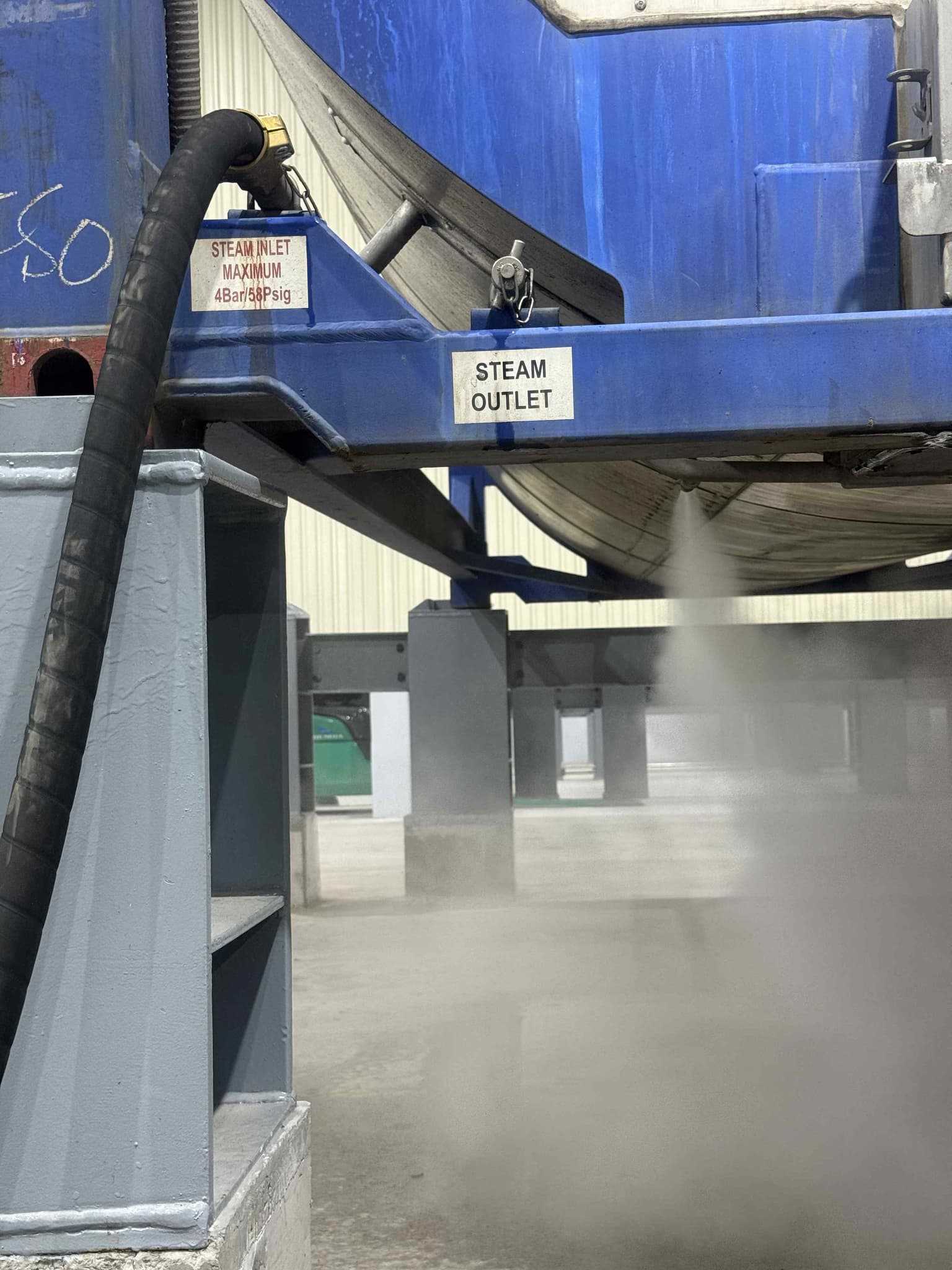 Heating ISO Tank